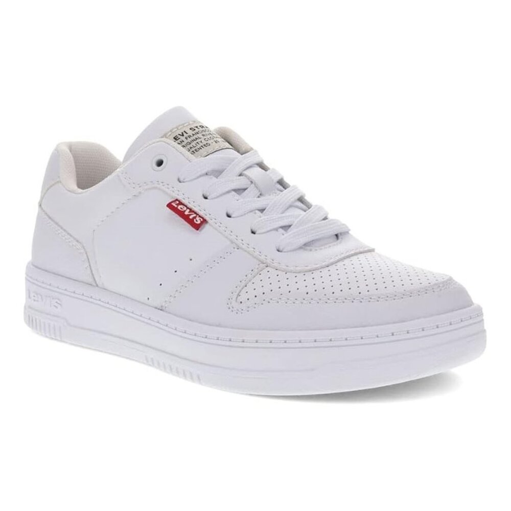 LEVI'S Women's Drive Lo Synthetic Leather Casual Lace Up Sneaker Shoes S…